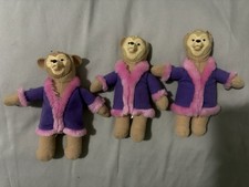 Lot Of 6 Disney The Country Bears McDonalds Plush Happy Meal Toys 2002