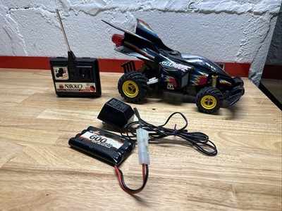 Nikko Jet Wave RC Remote Controlled Car Vintage With Remote Tested