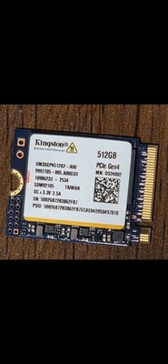 Kingston M.2 PCIe Gen. 3 NVMe 1.3 512GB Internal SSD (OM3PDP3512B-A01)