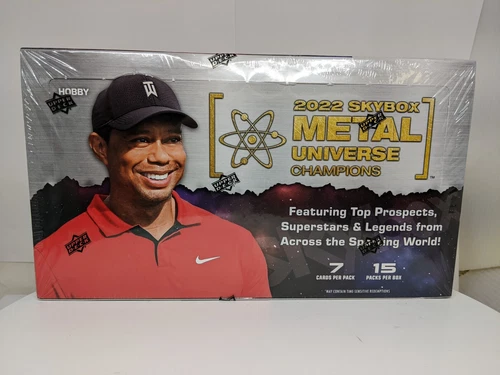 2022 Upper Deck SKYBOX Metal Universe Champions Hobby Box