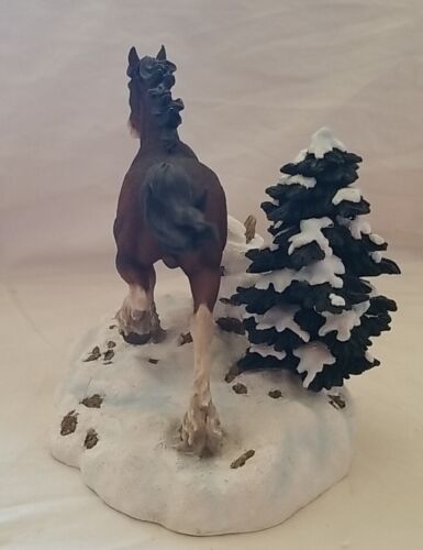 2000 Budweiser "Running Free" Clydesdale Figur CLYD12 Neu in OVP - Bild 9 von 11
