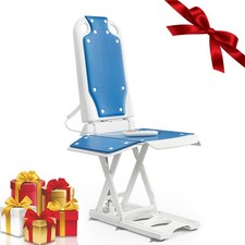 Electric Chair Lift, Elderly Mobility Aid for Home Use, Support Up to 300 LBS