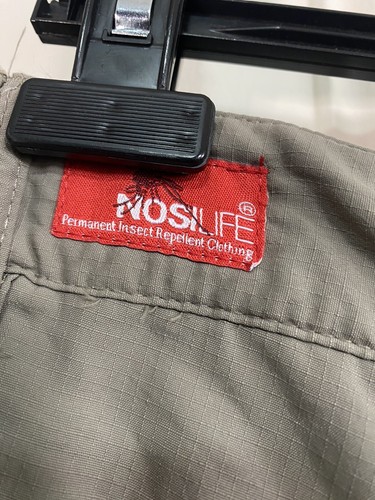 Craghoppers Mens Size 38 R Beige Hiking Travel Pants In Excellent Condition - Picture 8 of 9