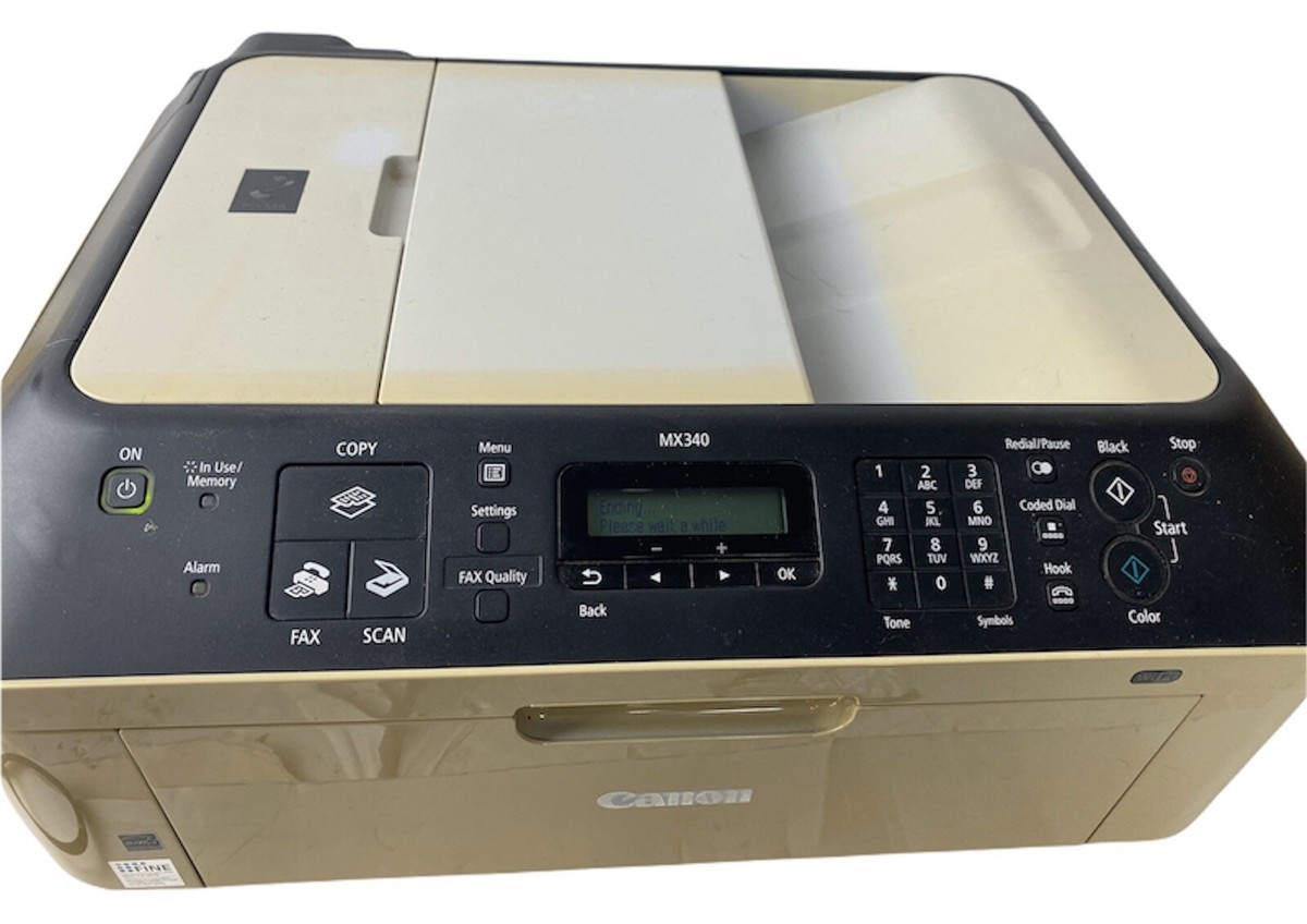 Inkjet Printers Canon Mx340 Printer Wifi Setup Canon All In One
