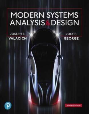 Modern Systems Analysis and Design (9th Edition) - Hardcover - GOOD