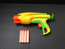 2004 Buzz Bee Toys Yellow Dart Gun with Darts