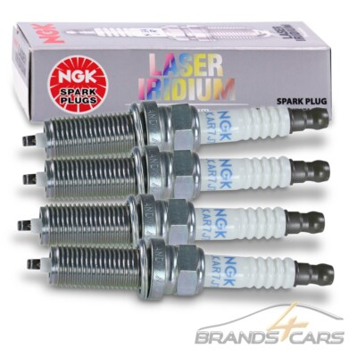 4x NGK ZÜNDKERZE FÜR DACIA DOKKER DUSTER NISSAN QASHQAI RENAULT CLIO SCENIC 1.2