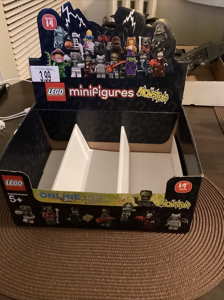 lego minifigures minifig empty display box monsters series 14 No