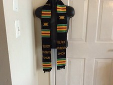 Black Students Union. Graduation Kente Stole Handwoven in Ghana