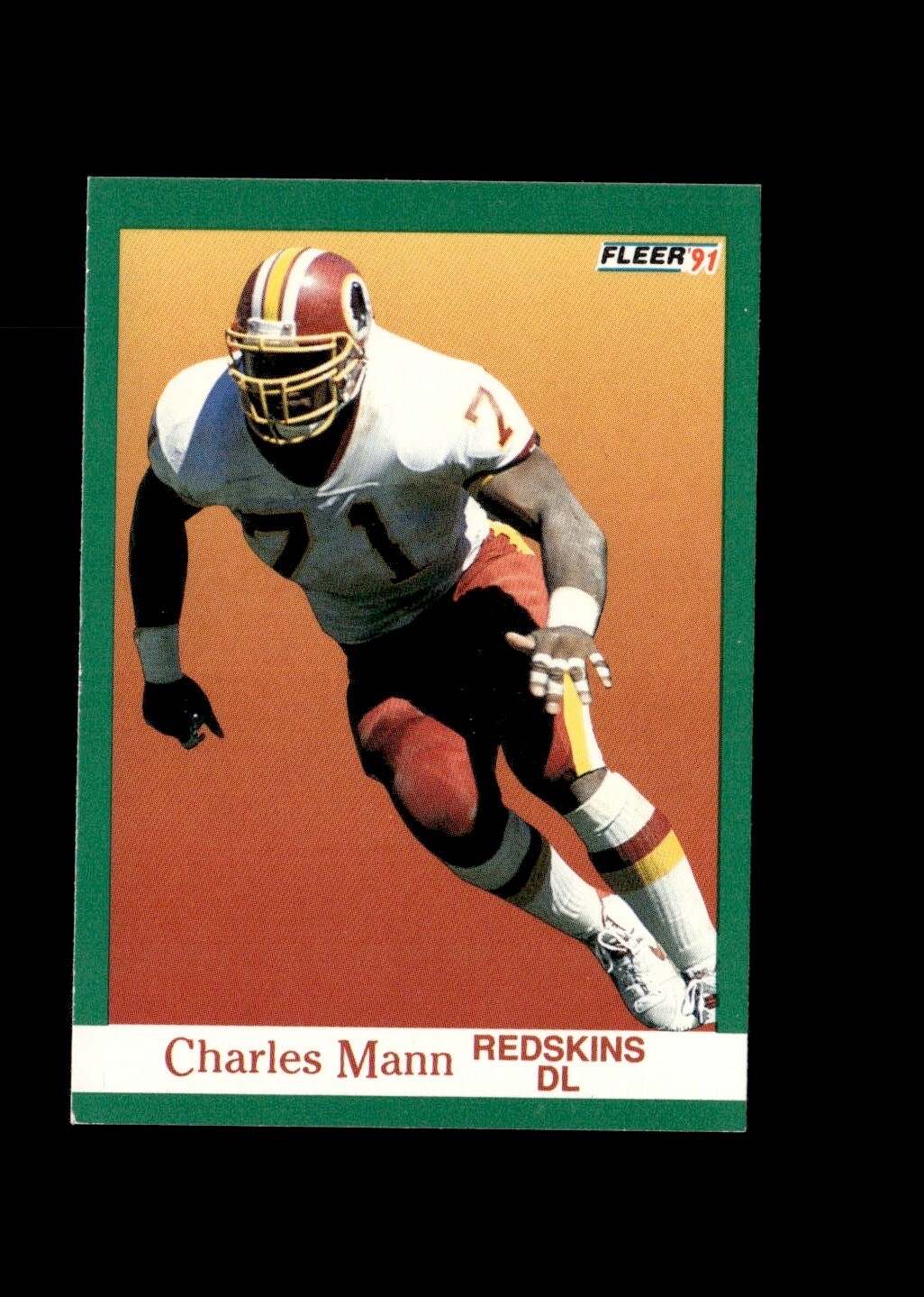 1991 Fleer - #389 Charles Mann