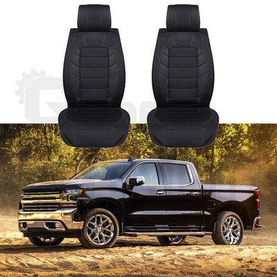 For Chevy Silverado 1500 Gmc Sierra 2007 2021 2pc Car Front Seat Covers Full Set - 2007 Chevy Truck Seat Covers For Chevy Silverado 1500 Gmc Sierra 2007 2021 2pc Car Front Seat Covers Full Set - 2007 Chevy Truck Seat Covers