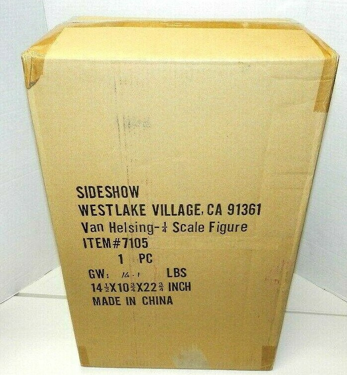 SIDESHOW VAN HELSING STATUE PREMIUM GEM SHIPPER SEALED NEW 1:4 Low 