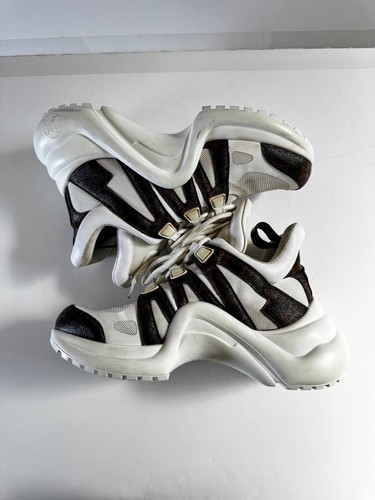 Louis Vuitton Archlight Sneakers White Monogram Size 37 - Picture 2 of 8