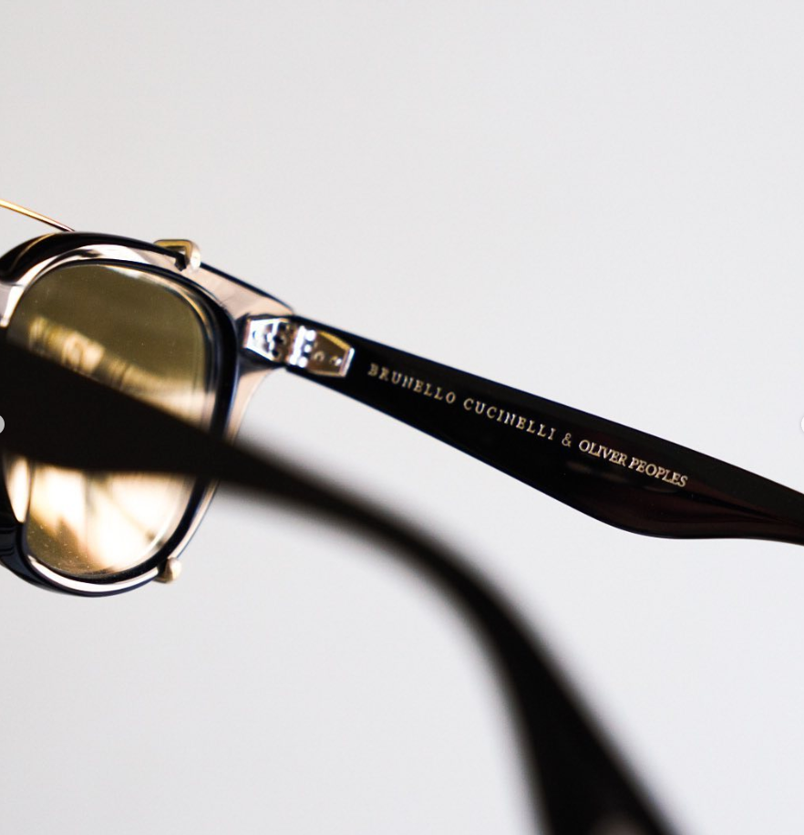 BRUNELLO CUCINELLI &OLIVER PEOPLES JEP-R Charcoal OV5485U MSRP$569