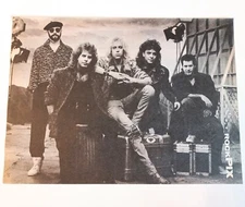 NIGHT RANGER~ORIG 1987 POSTER~FULL PAGE PINUP CLIPPING~JACK BLADES/BRAD GILLIS