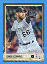 2015 Topps Update Gold #US16 John Axford Rockies 1986/2015