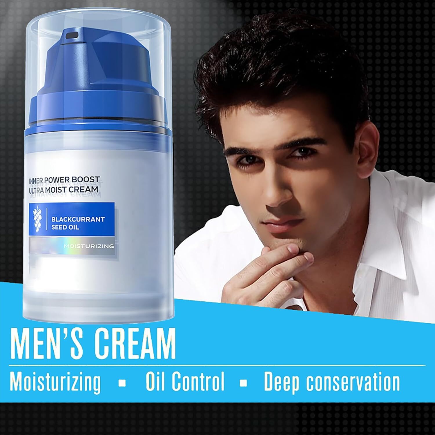 Mens Moisturiser Face Cream for Hydrating Skin 50 g (Pack of 1) eBay