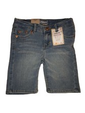NWT NEW LEVI'S BERMUDA SHORT REGULAR DENIM SHORTS GIRLS 4