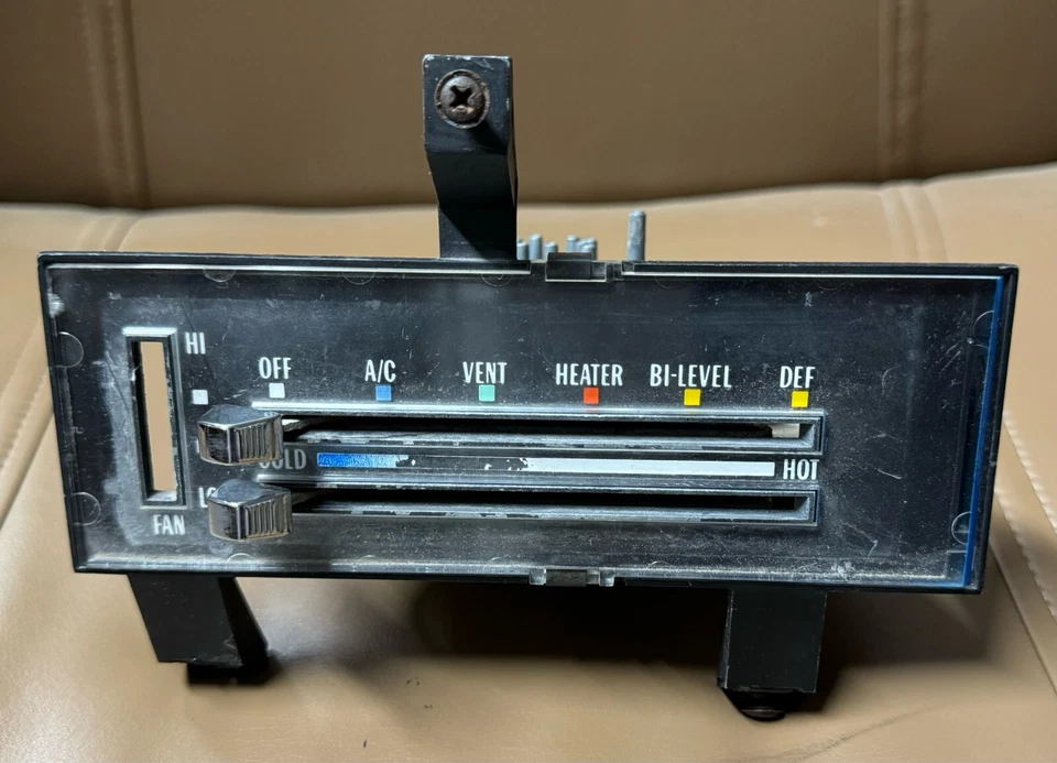 Chevrolet Chevy Impala Caprice 1971-1973 control térmico aire acondicionado 7930697 usado 71-73 Foto 4 de 4
