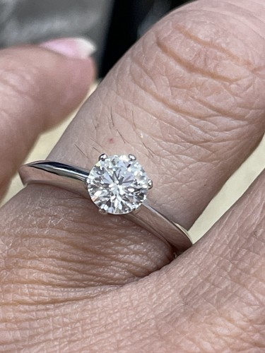 Tiffany \u0026 Co. Solitaire Engagement Ring 
