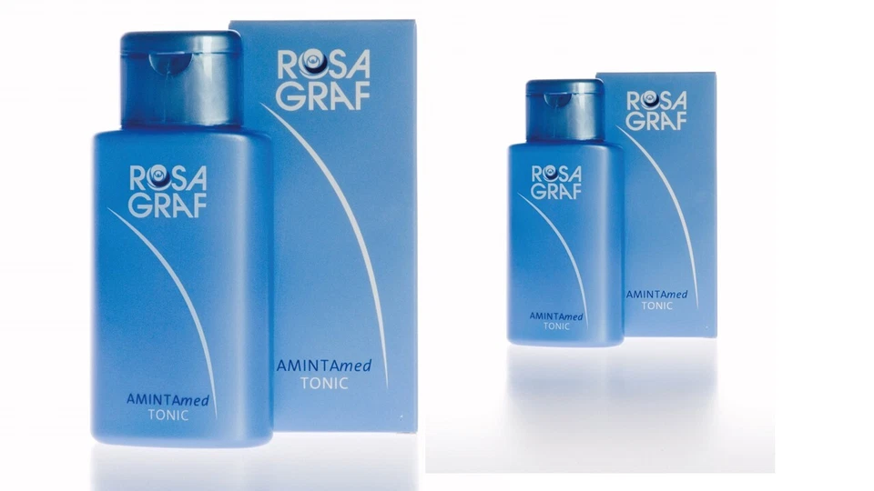 Rosa Graf Amintamed Tonic (2 x 150 ml) 2er Pack antibakterielles Gesichtswasser
