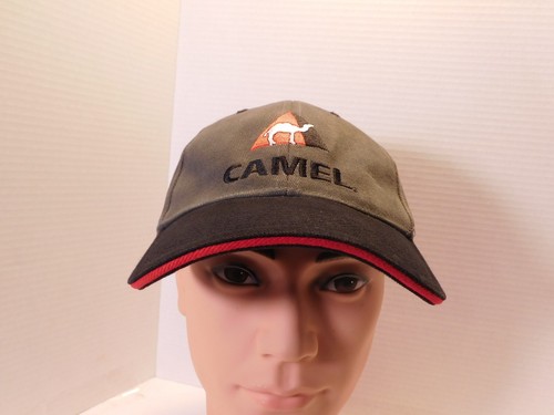 Sombrero trasero vintage camel cigarrillos bordado gancho y bucle correa - Imagen 8 de 9