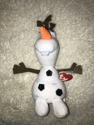 Ty Beanie Baby Olaf The Snowman Disney S Frozen Original Version 6 New 13 Ebay