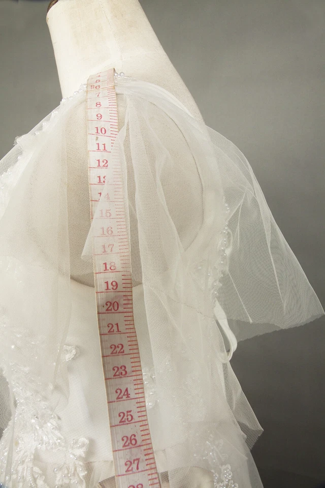 Precioso vestido de novia cosido a mano vestido de novia lentejuelas vestido de novia Foto 4 de 4