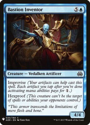 MTG Magic the Gathering Bastion Inventor (AER-30/1703) Mystery Booster LP
