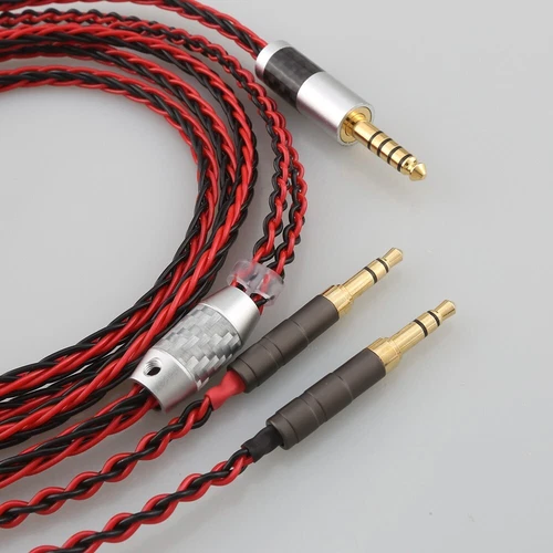Cable de auriculares para Hifiman Sundara Ananda HE1000se HE6se DEVA he400se 2x3,5 mm - Imagen 4 de 6