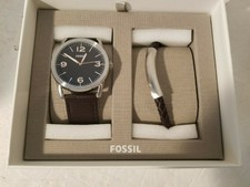 Fossil BQ2489 Wylie Three-hand Brown 
