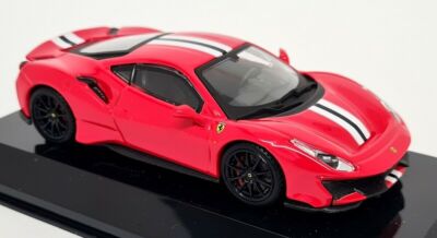 Altaya 1/43 - Ferrari 488 Pista 2018 Rosso Red Supercar Diecast Model Car