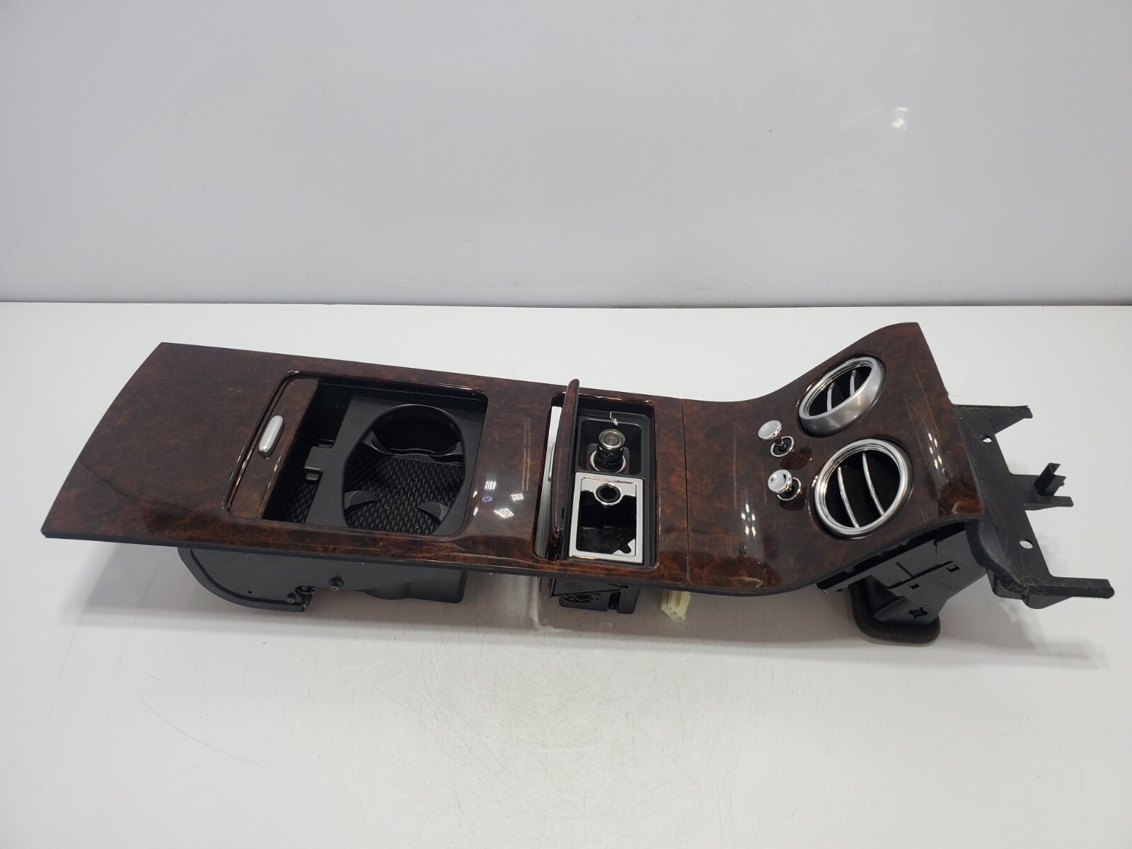 ✅ 03-10 OEM Bentley Continental GT Coupe Rear Complete Center Console Wood Trim
