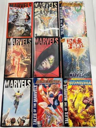 SET 12 MARVELS #0,1-4 / TALES 1-2 + 1 SHOT MARVEL 1994 ALEX ROSS BUSIEK NM
