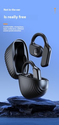 Kopfhörer Bluetooth 5.3 Sport Ohrclip Kopfhörer OWS Open Ear Kopfhörer Kabellos