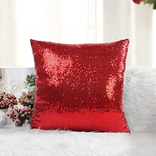 Sequin pillow cheap cover