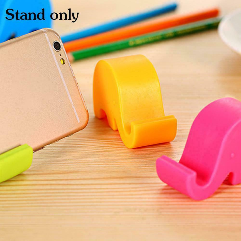 Mini Elephant Phone Holder Table Desk Stand For Cell Phone Tablets