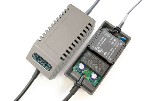 Commodore 64 Power Supply - C64 PSU, British U.K. 230V Plug, Gray Edition, LED - 第 7/7 張圖片
