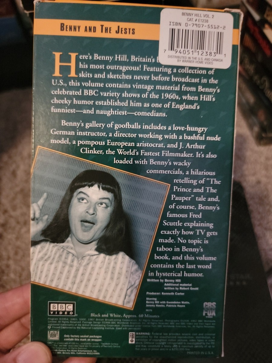 Benny Hill The Lost Years VHS Benny And The Jets | eBay