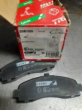 Trw GDB1059 Cotec Disc Brake Pad Kit for Nissan Front Axle