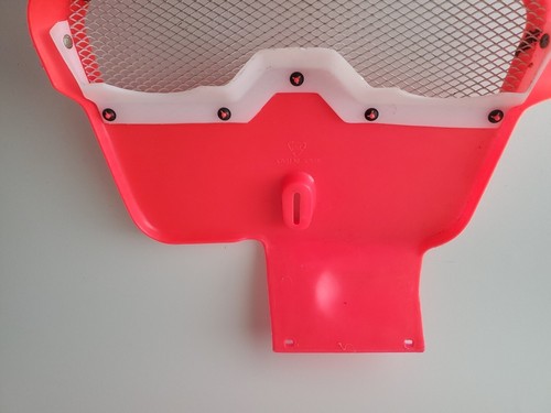 UFO PLASTIC HONDA RED NUMBER PLATE 95-99 CR125 CR250 CR 125 250 115066 11-5066  - Picture 10 of 15