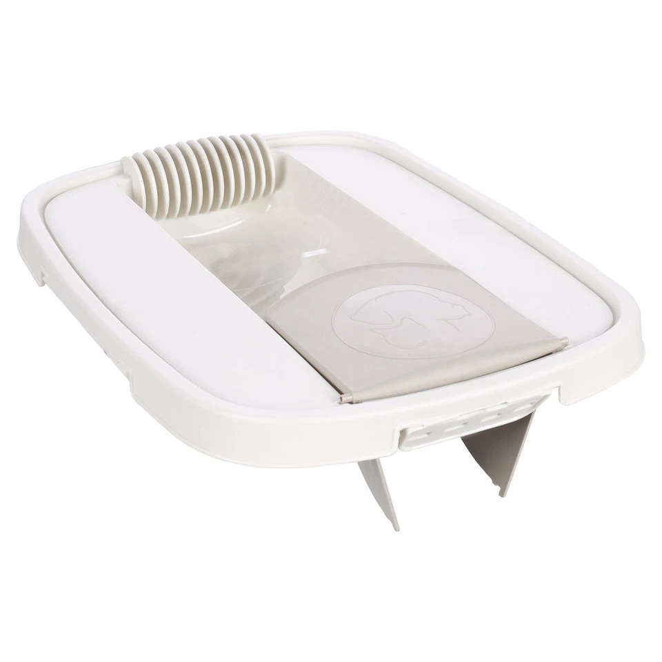 Flamingo Deckel Futtertonne June - Ersatzdeckel in Taupe/Beige aus Kunststoff - Bild 3 von 4