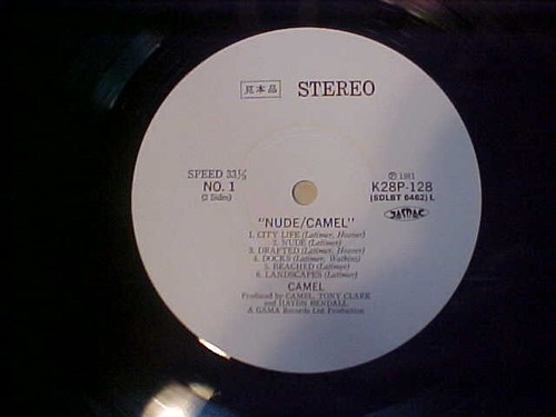 Camel – Nude (Japan Vinyl LP OBI/PROMO) London Records K28P-128 - Imagen 6 de 6