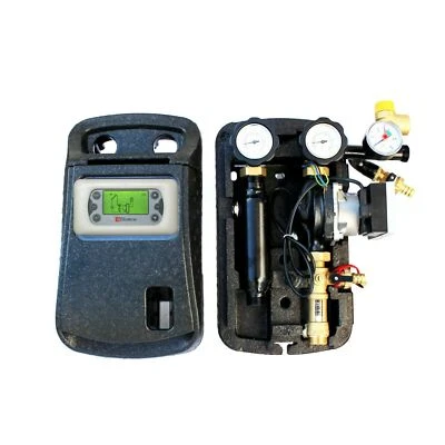 Hocheffizienzpumpe 2-Strang Solarstation Solar Pumpengruppe mit Wilo Para 15/6