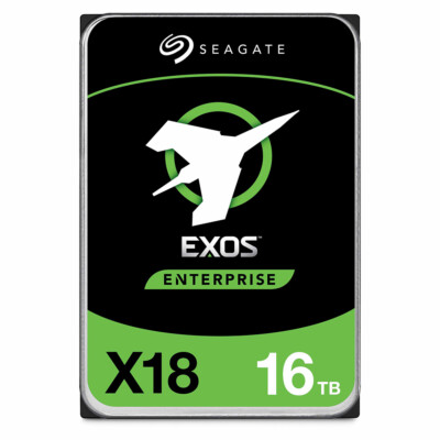 Seagate Exos 16TB ST16000NM000J Enterprise HDD SATA 6Gb/s Internal Hard Drive