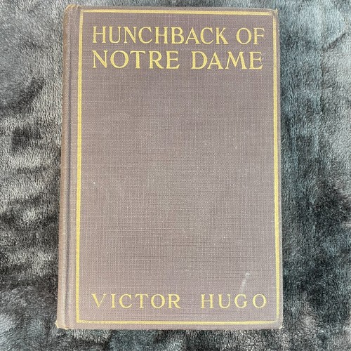 Hunchback of Notre Dame Hardcover 1923 A L Burt Publisher