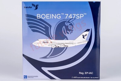 1:400 NG Models NG07041 Iran Air B747SP EP-IAC Aircraft Model+Free