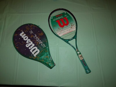 Wilson　アドバンテージ WILSON JR. ADVANTAGE 95, TENNIS RACKET, 4'' GRIP NEW! with cover