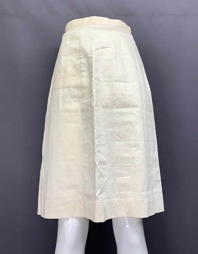 Royal Navy WRNS Skirt. Size 8. Vintage. 1966. White.