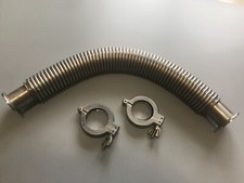 Vacuum Bellows Flexible Hose SS Stainless NW40 QF40 KF40 size 20.5" long Bonus